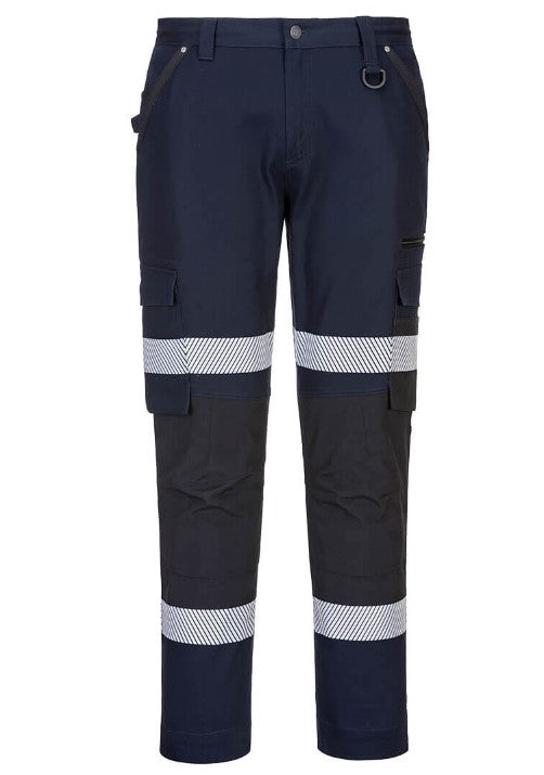 Slim Fit Stretch Bio Motion Pants Dark Navy - MP705